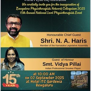 15th BPN Colloquium 2025 – A Grand Celebration of World Physio Day