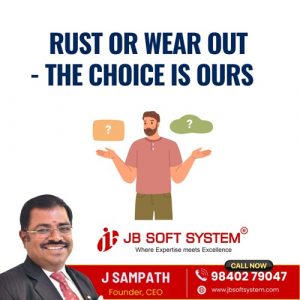 Rust or Wear Out – The Choice Is Ours – A Morning Thought