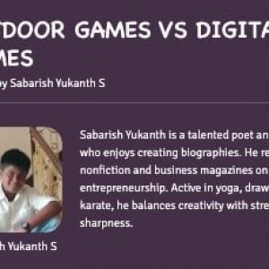 Outdoor Games vs Digital Games: A Youth Perspective on a Modern Dilemma